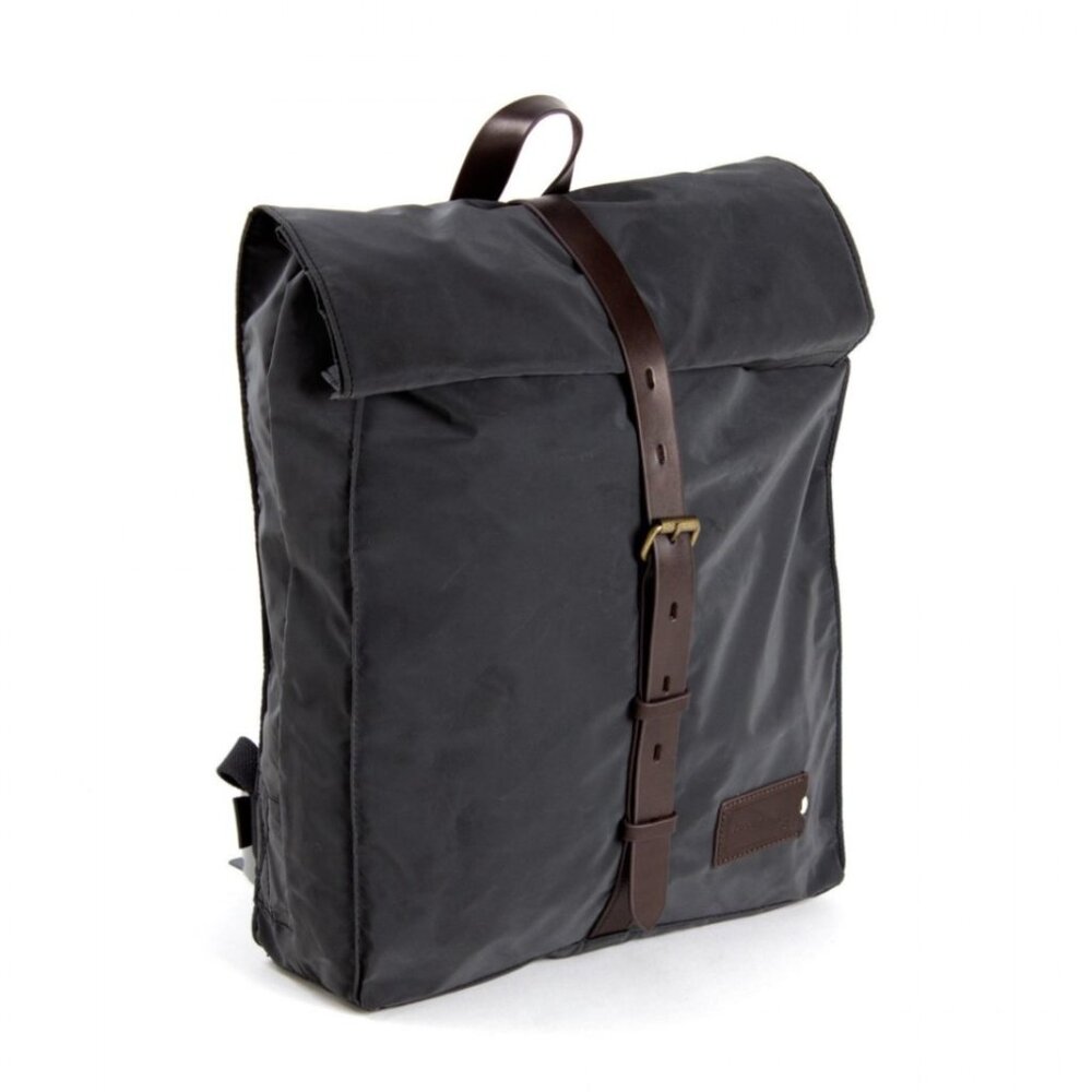 NWT *Property of... *Mitch Roll-Down Backpack  Night/ Dark brown